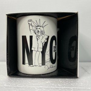 John Lennon NYC Power To The People Boxed 8 Oz Coffee Cup Mug 2011 Collectible